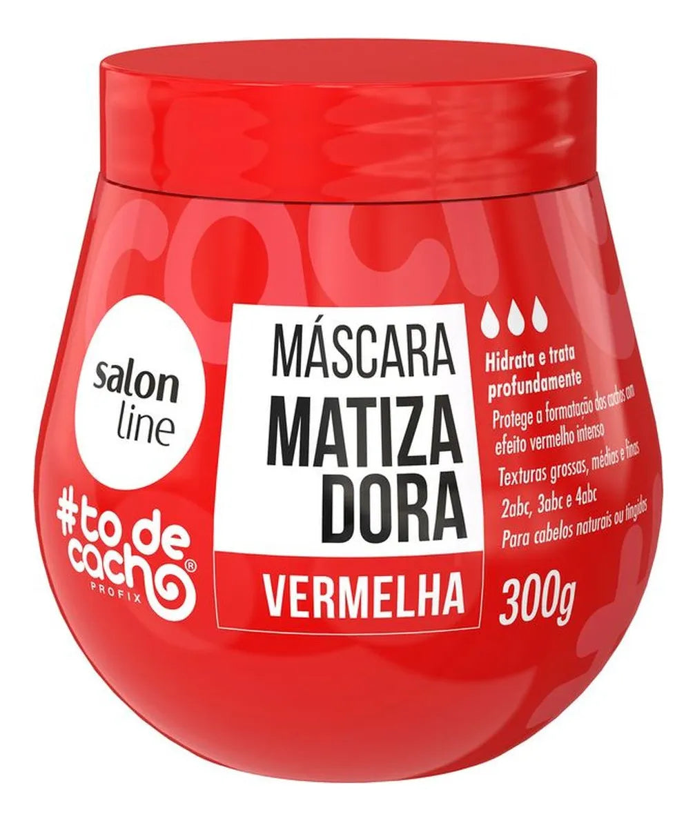 Salon Line Máscara Matizadora Vermelha (300g)